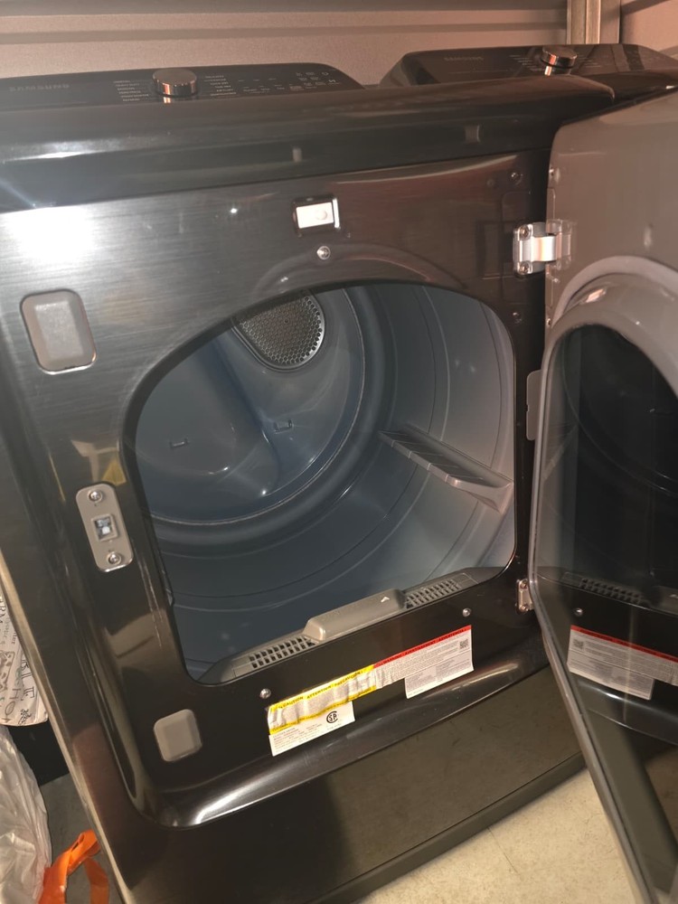 Samsung Electric Smart Washer/Dryer Combo Black