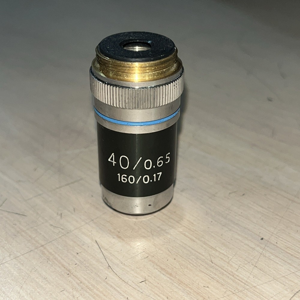 PARCO MICROSCOPE OBJECTIVE LENS 40/0.65, 160/0.17