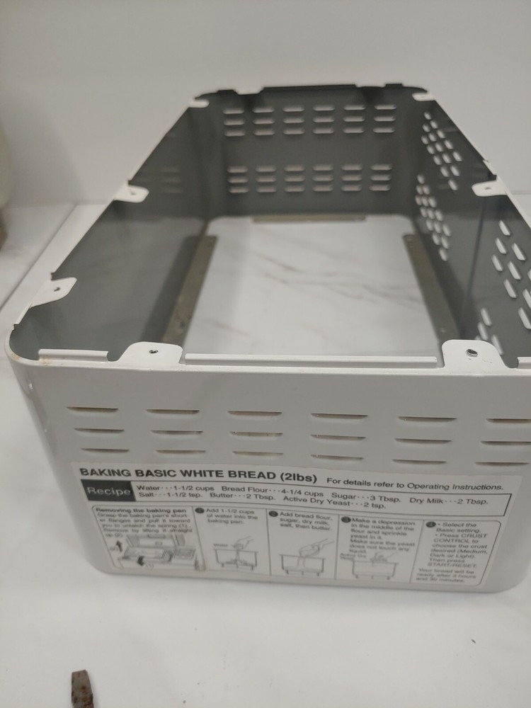 Zojirushi BBCC-V20 Bread Maker Exterior Wall Frame Cover Panel Replacement Part