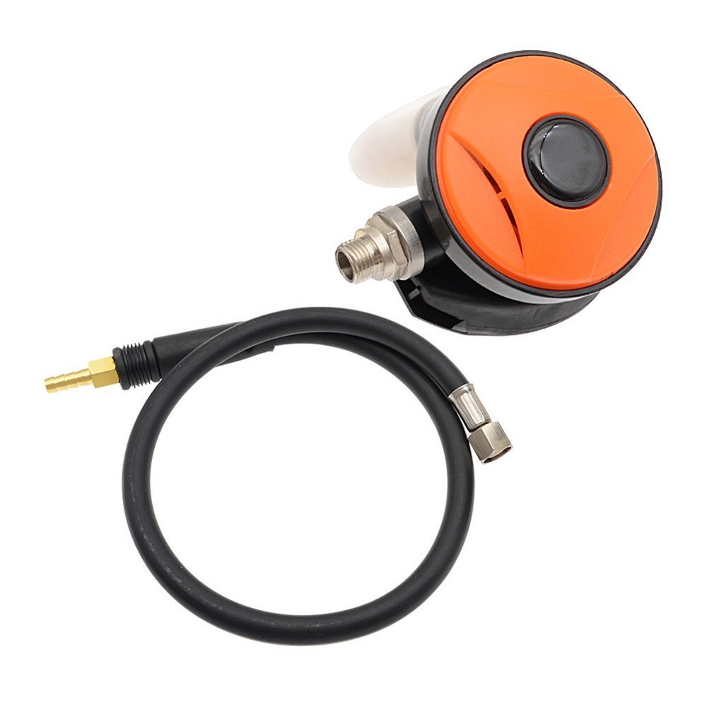 Scuba Diving Second Stage Regulator Non-adjustable with Hose for All Divers