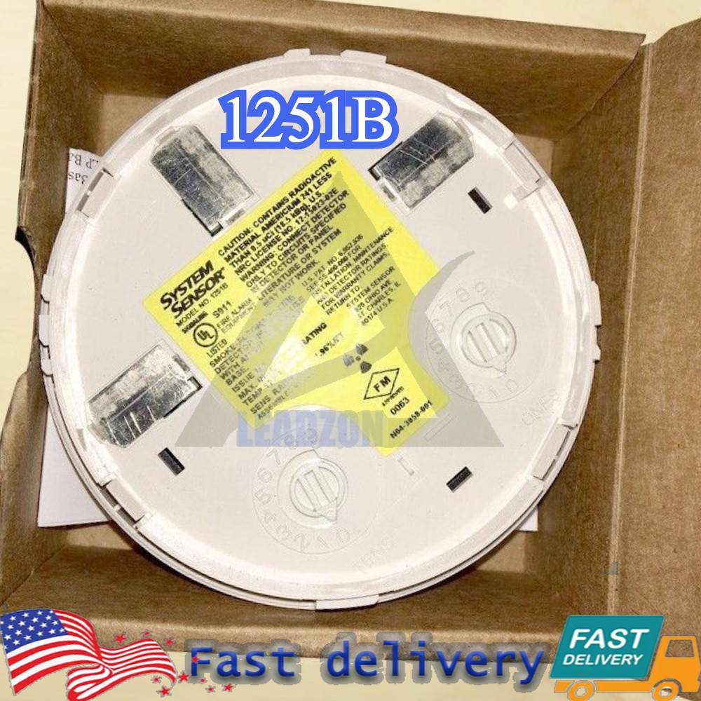 1PC SYSTEM SENSOR 1251B Ionizing Smoke Detector Fast Ship