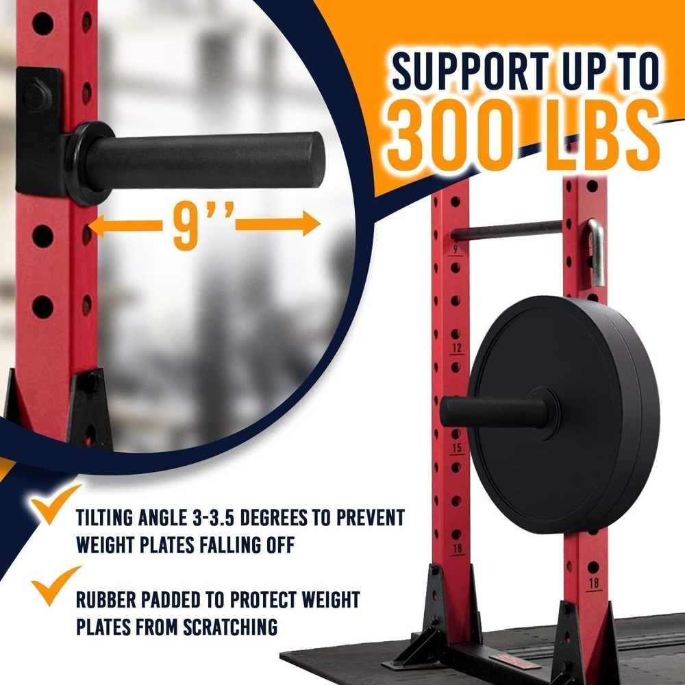 Organize and Accessorize: Power Rack Weight Plate Holder