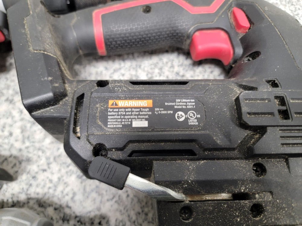 Hyper Tough Li-Ion Cordless 4-Tool Combo Kit