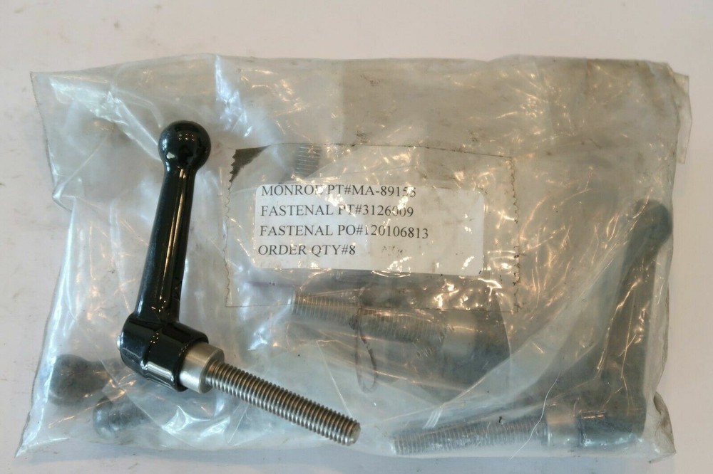 MONROE ENGINEERING MA-89155 #2, M8 Stud 45mm SS Insert Adjustable Handle