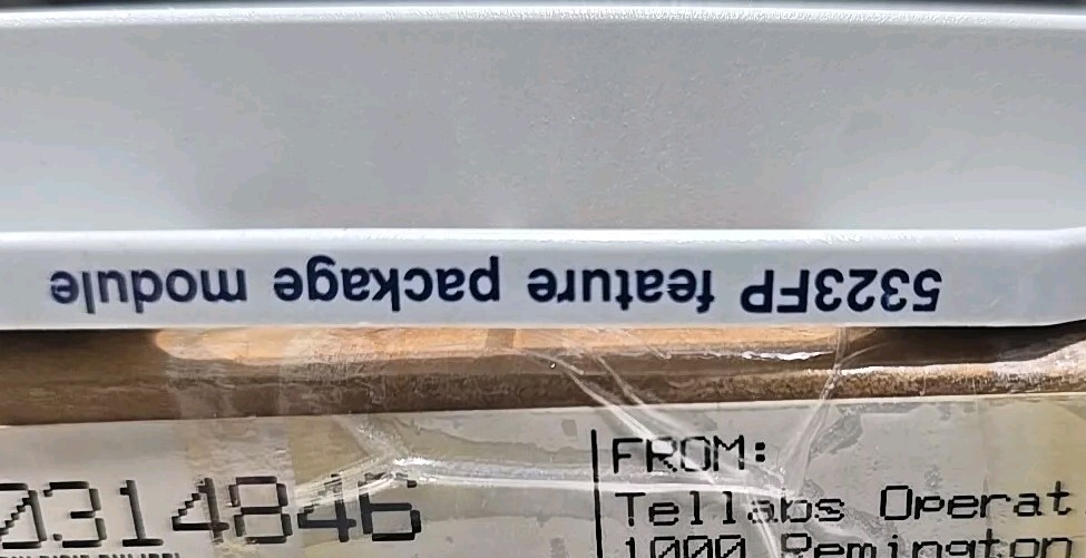 TELLABS 5323FP FEATURE PACKAGE MODULE 81.5323FP