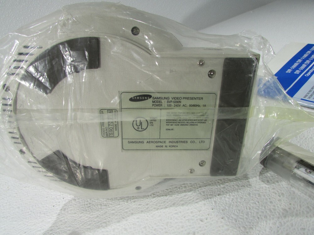 SAMSUNG LCD5000 VIDEO PRESENTER