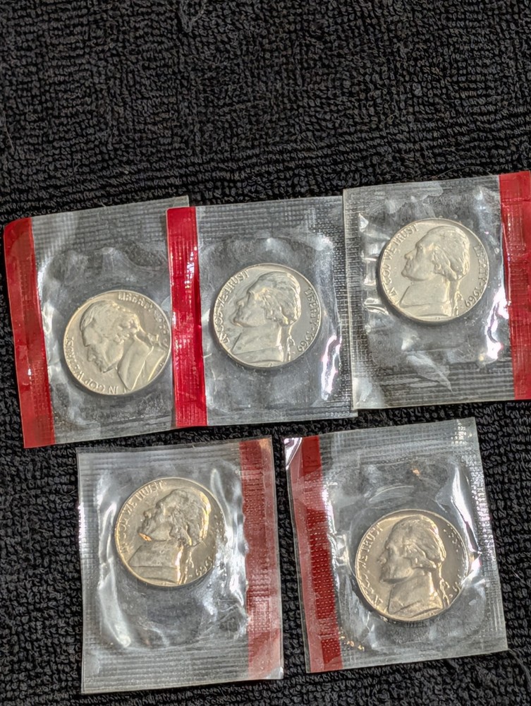 1969-D BU Jefferson Nickle from Mint set