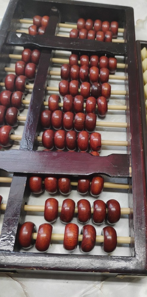 Vintage Red Abacus