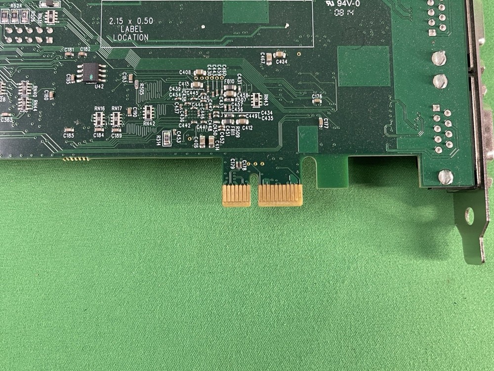 AudioScience ASI5211 Broadcast Mic Preamp Balanced Analog PCIe Card