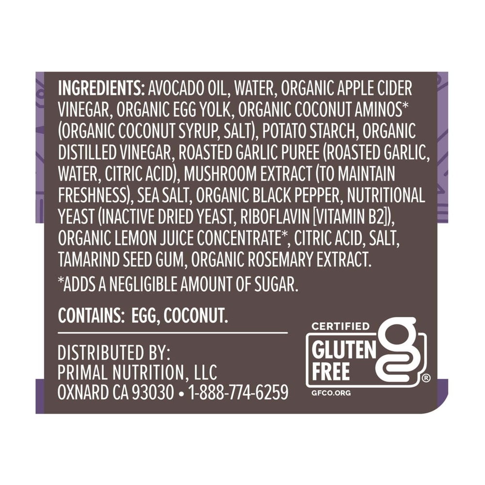 Primal Kitchen Caesar Dressing & Marinade 8 fl oz
