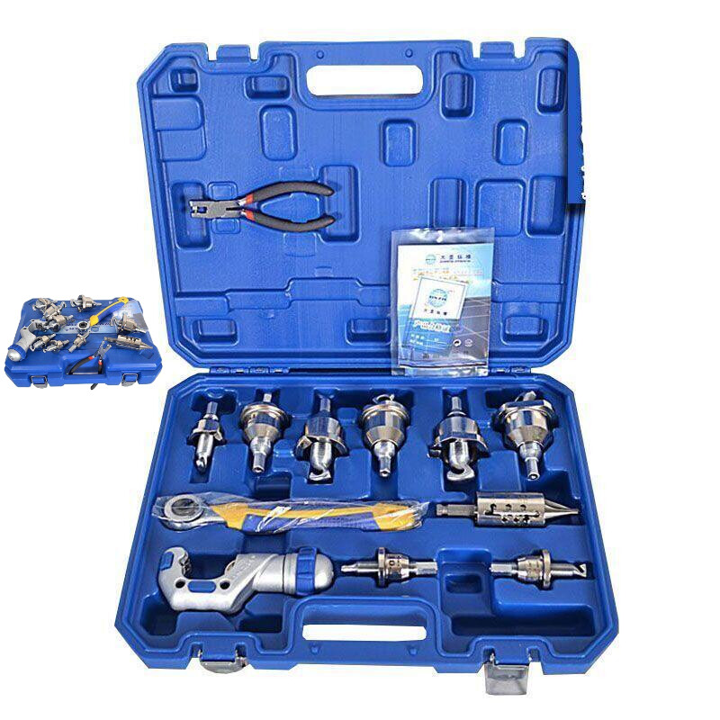 WK-T800 Copper Tube T-hole Puller Welding Refrigeration Tool Tee-extractor sets-