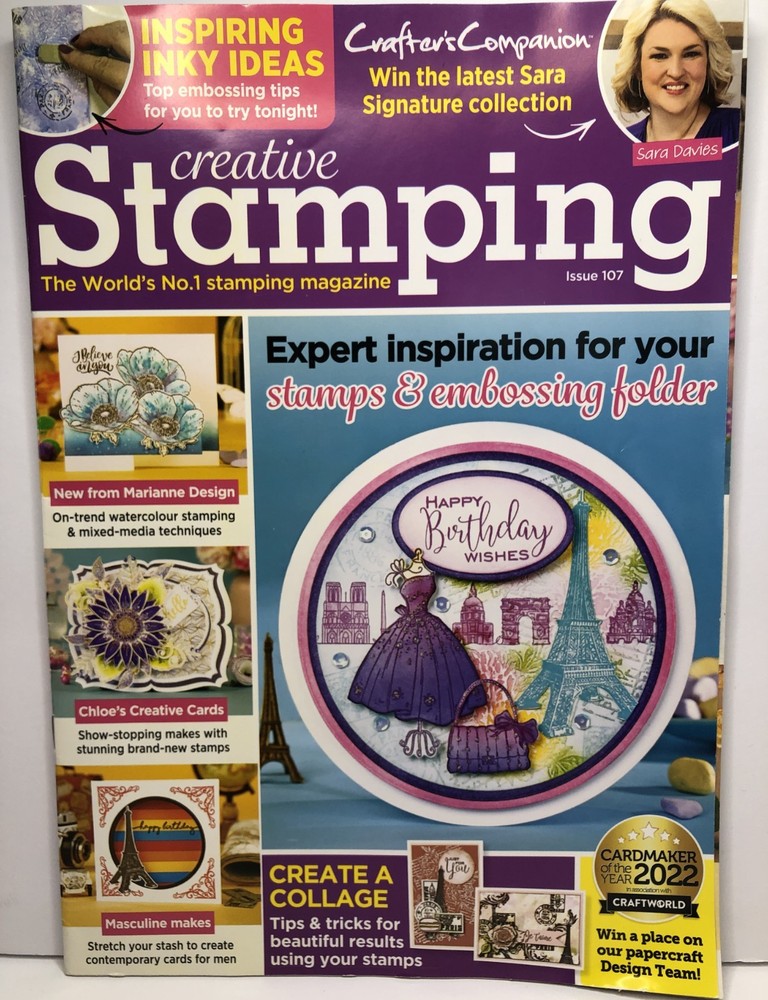 PAPERCRAFTS, STAMP IT!, CREATIVE STAMPING Magazines - 5 Issues