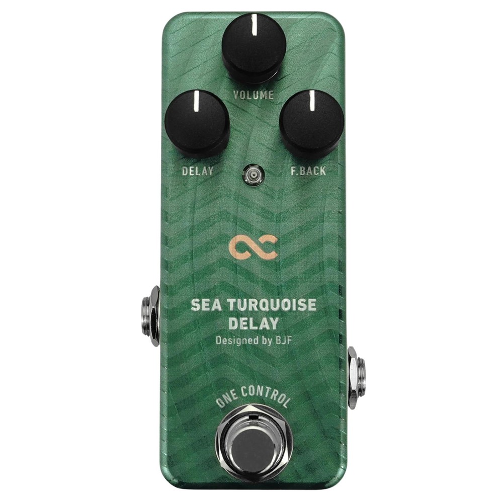 One Control Sea Turquoise Delay Effects Pedal