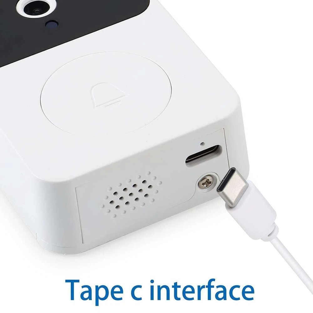 Wireless Security Smart WiFi Doorbell Intercom Video Camera Door Ring Bell Chime