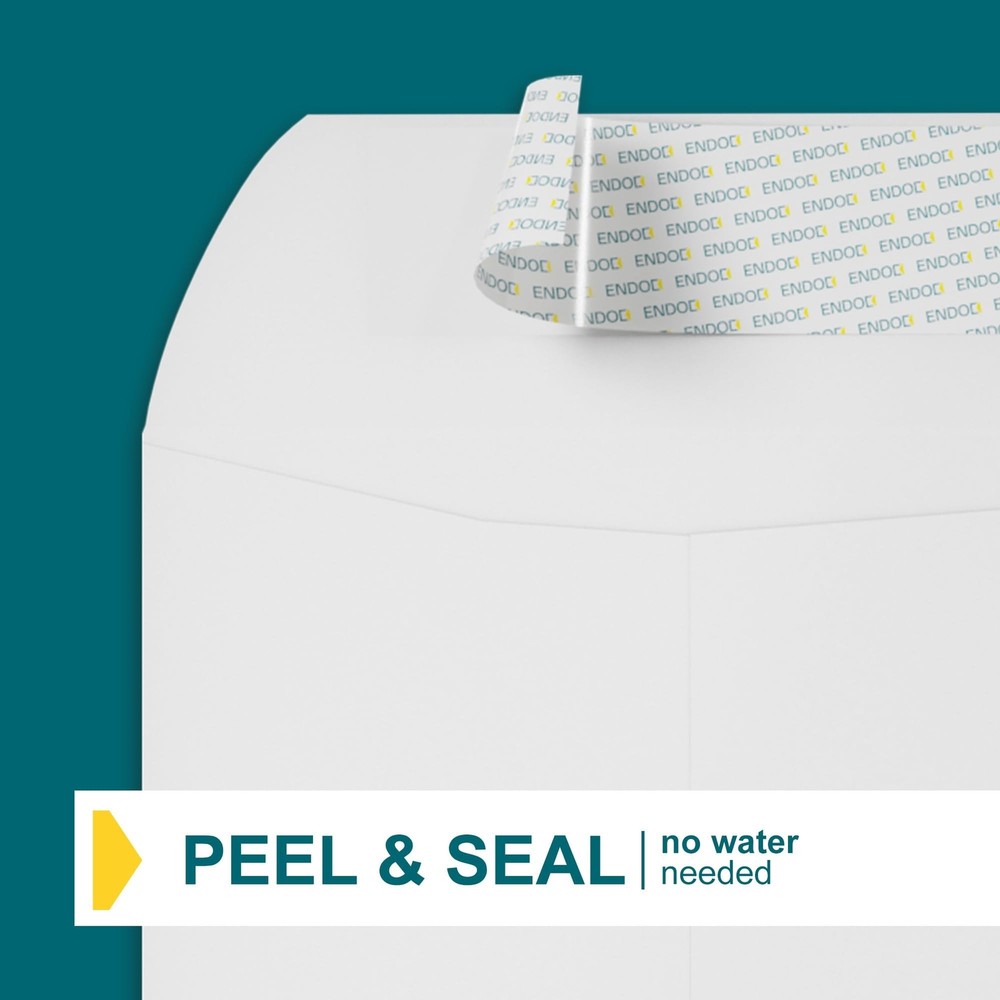 10x13 Envelopes Self Seal - 35 Pack - Open End White Mailing Envelopes for Ca...