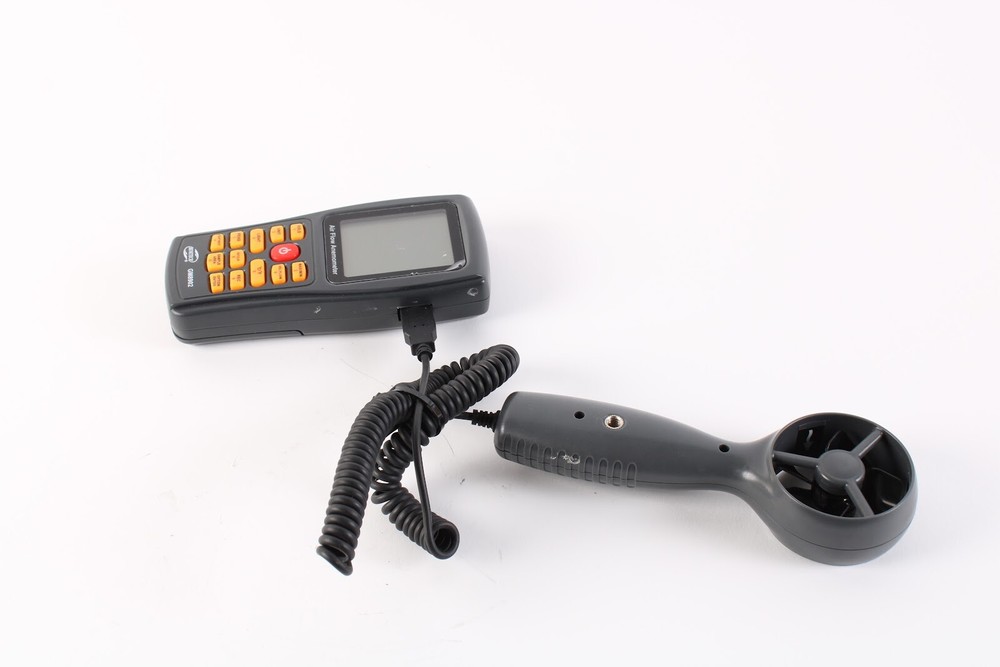 Benetech GM8902 USB Interface Air Flow Anemometer - Fair Condition