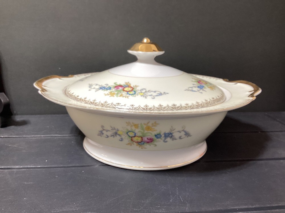 TRANSOR WARE  TRANSORWARE TSW6 Round Covered Vegetable w Lid (CR037*)