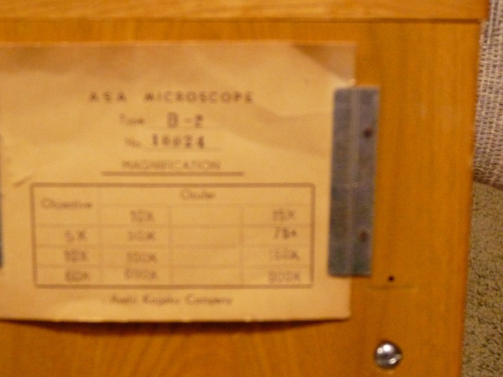 LAFAYETTE MICROSCOPE 11 887