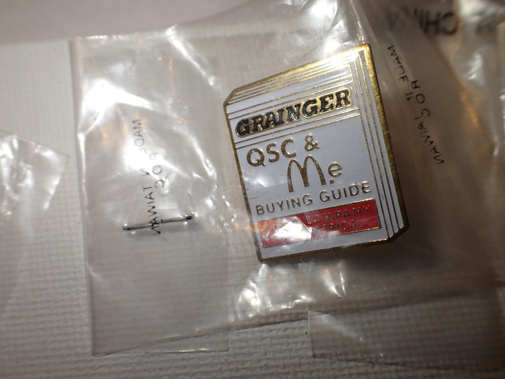 8 Assorted McDonalds Enamel Lapel Pins NIP NEW