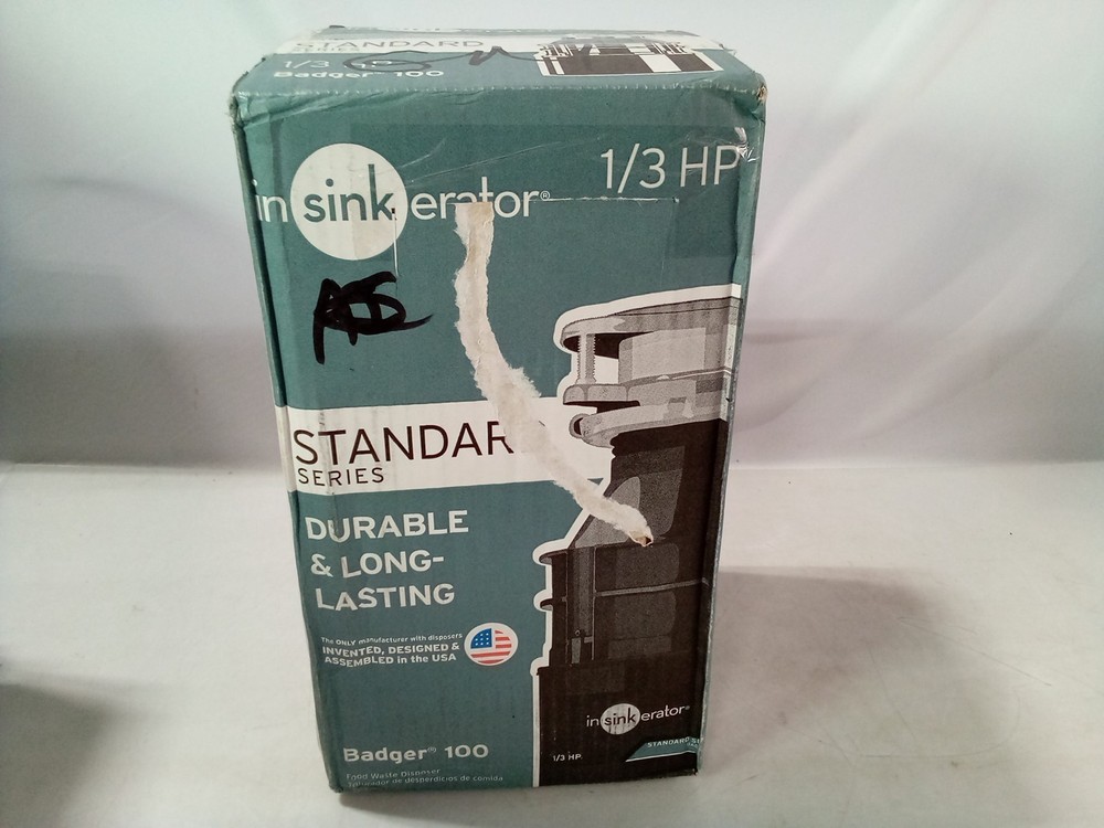 InSinkErator Garbage Disposal 1/3 HP 1725 RPM Continuous Feed Mounting Hardware