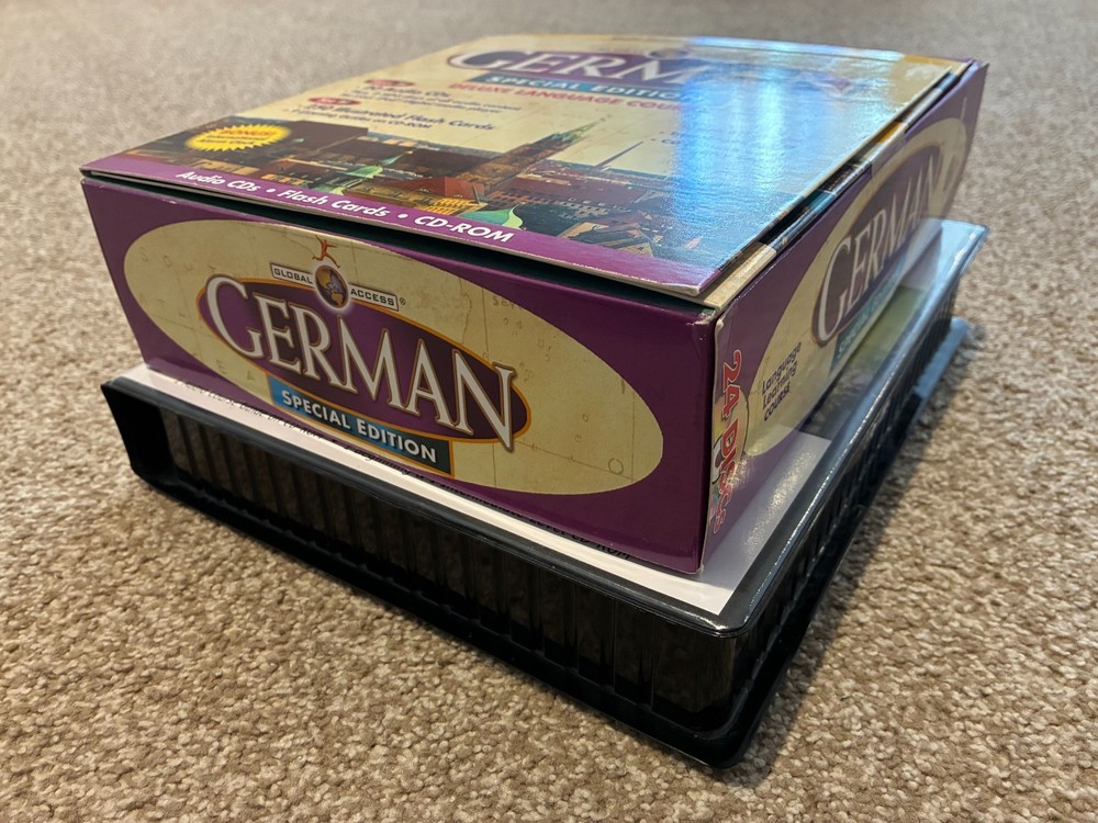 Learn German Language - Instant Immersion Lab & Global Access - 2 RARE CD Sets!