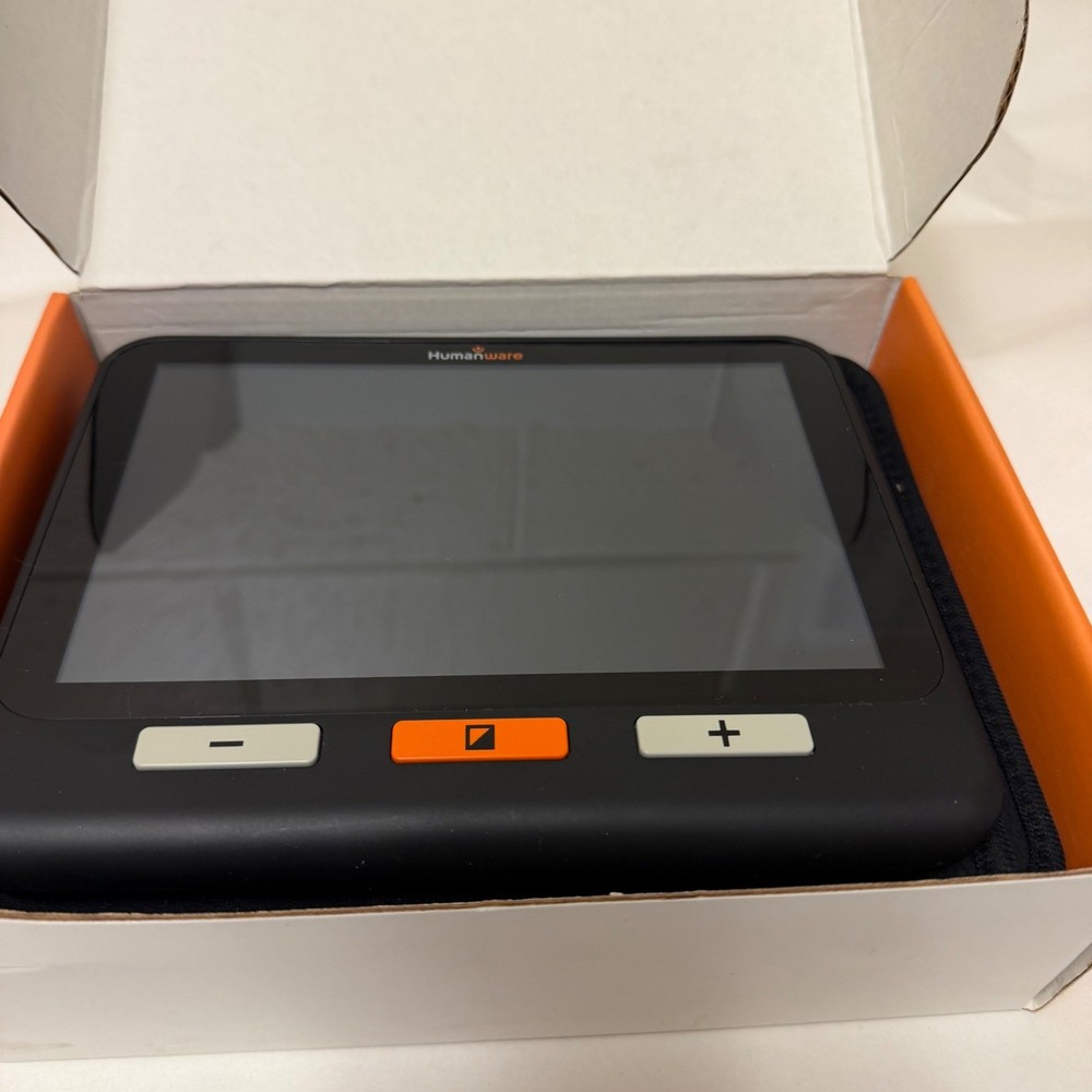 Humanware explore 8 Electronic Handheld Magnifier Low Vision Aid Black 21MP