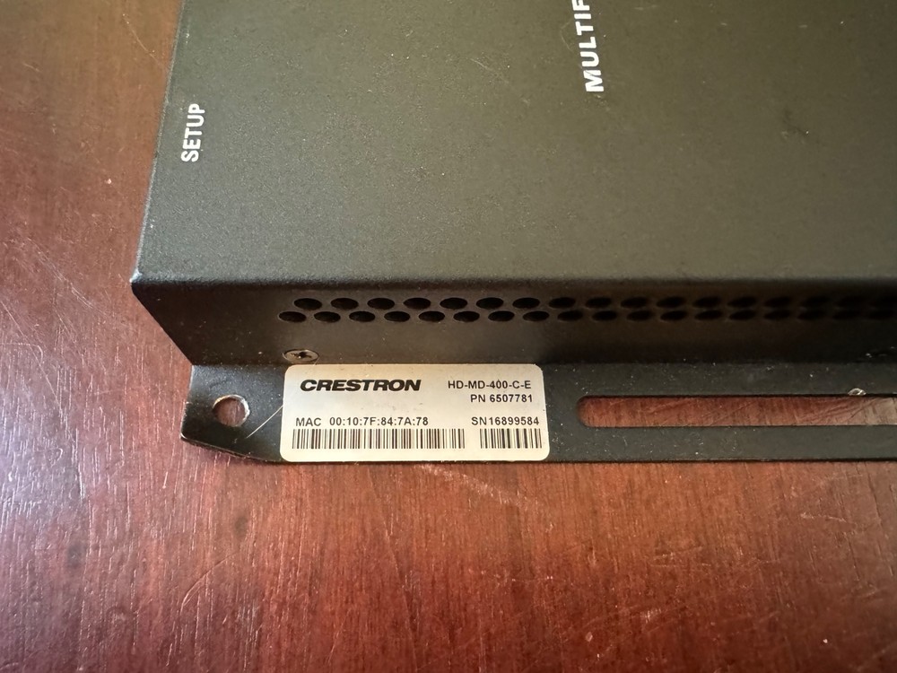 CRESTRON HD-MD-400-C-E Multiformat Switch and Transmitter HDMI