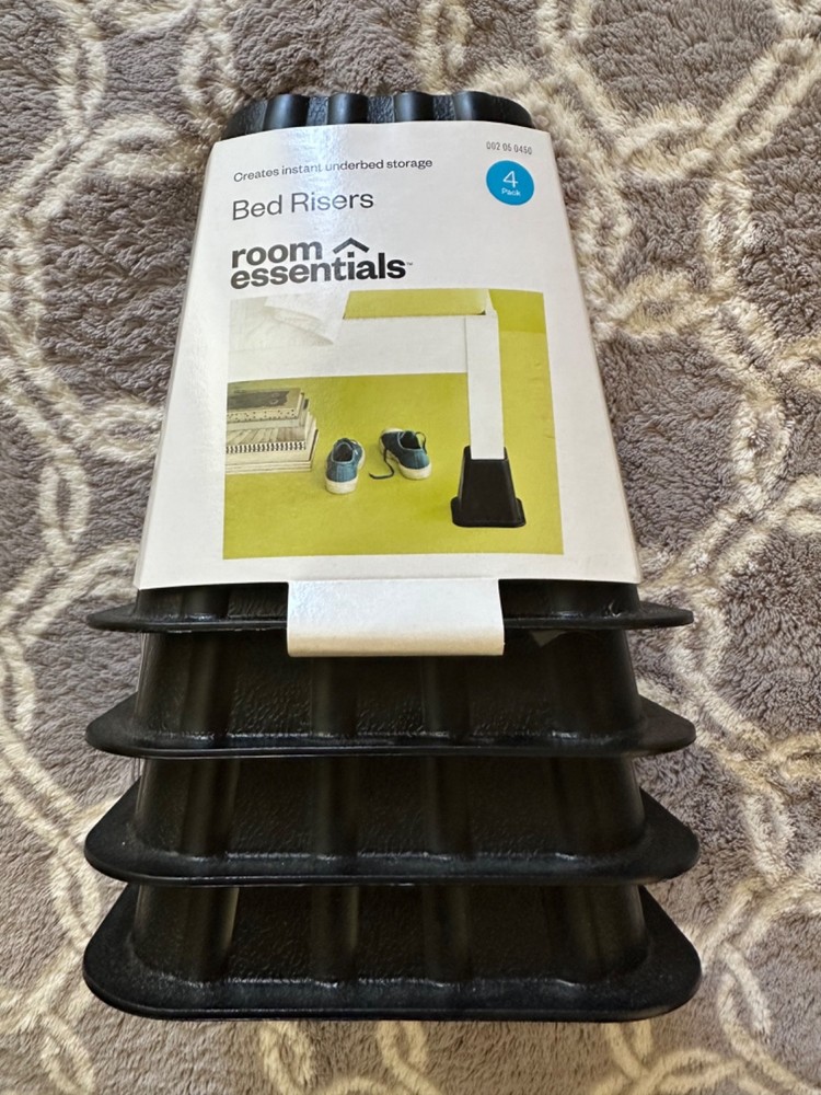 Brightroom Bed Risers 4 Pack NEW