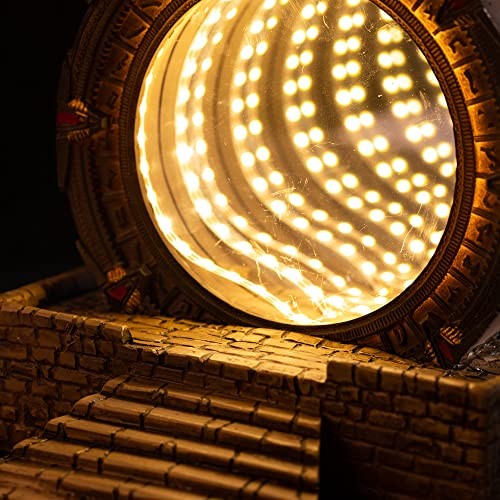Figure Time Tunnel Infinity Mirror Merchandise Night Light Table Lamp Desktop