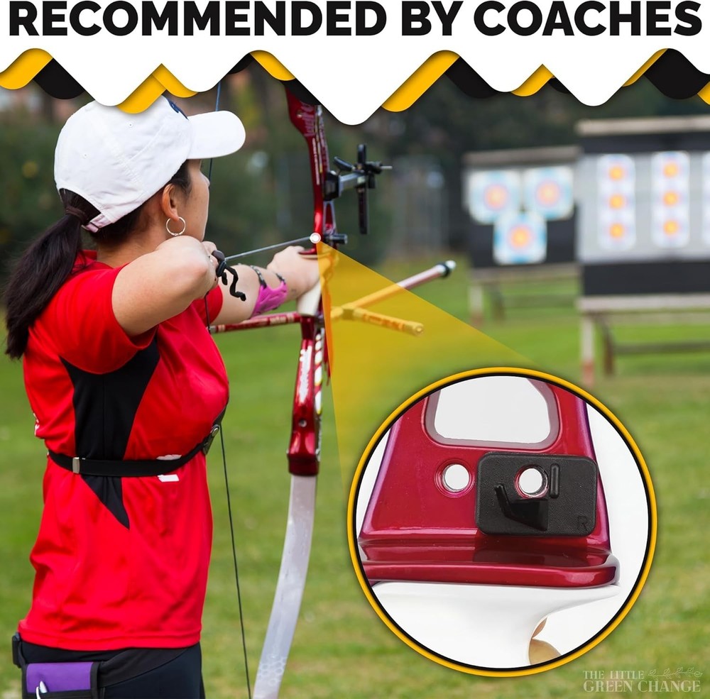 6-Piece Arrow Rest Set for Recurve & Compound Bows - Right/Left Hand Support