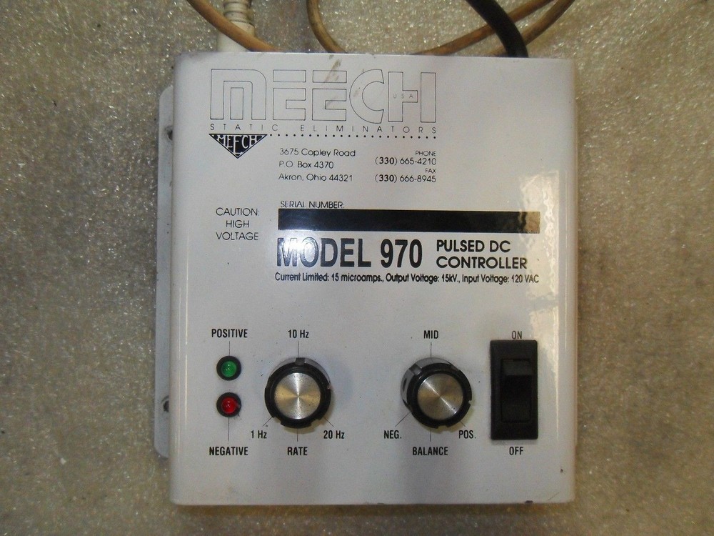 MEECH 970 PULSED DC CONTROLLER