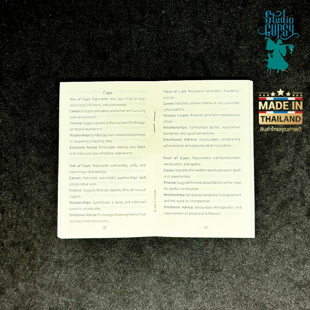 SD Tarot Deck & ENG Guide Book