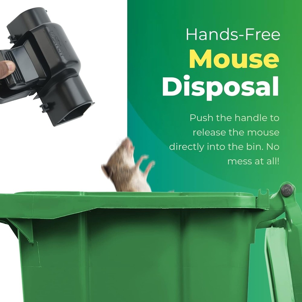 Dual Entry Snap Trap for Rats and Squirrels