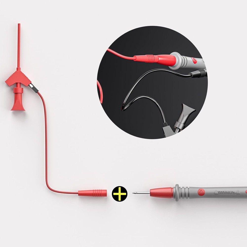 Electronics Testing Kit 33PCS with Multimeter Leads and Probing Accessories