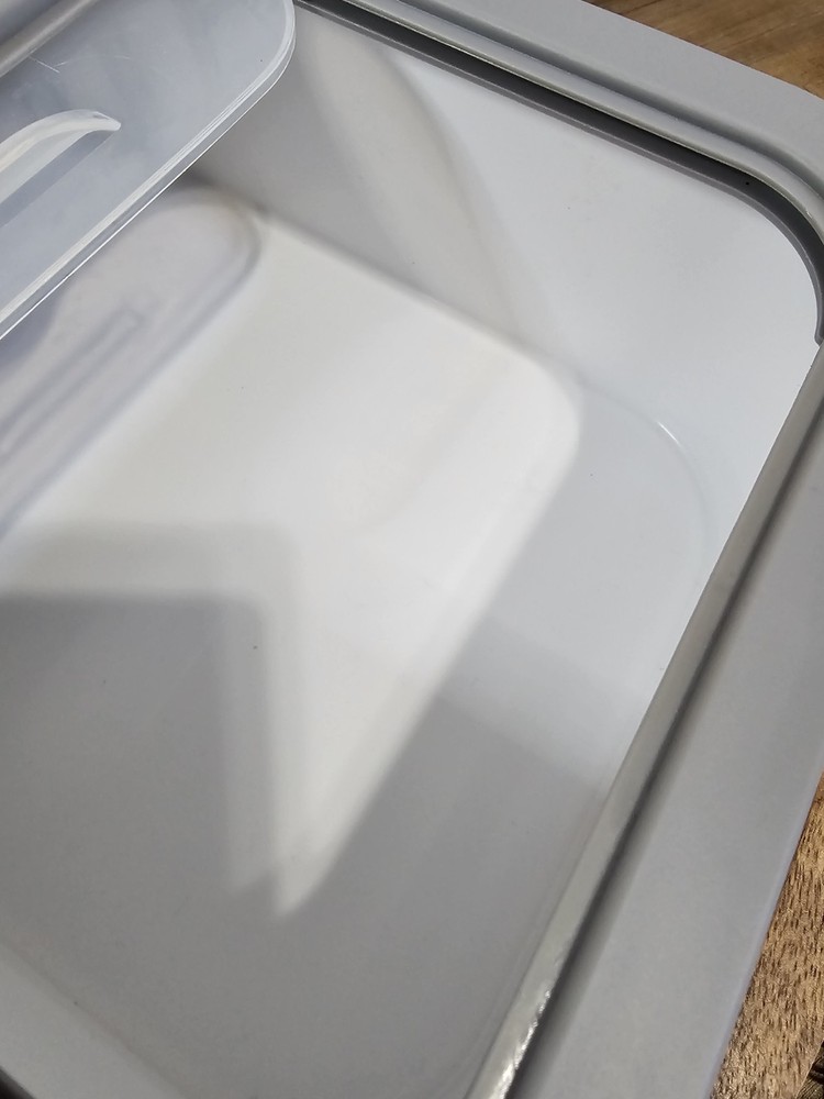 Modern Laundry Pod Storage Container W/ Locking Lid & Clear Window Laundry Room
