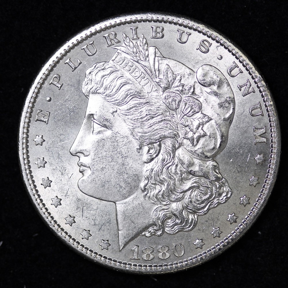 1880-S Silver Morgan Dollar B006