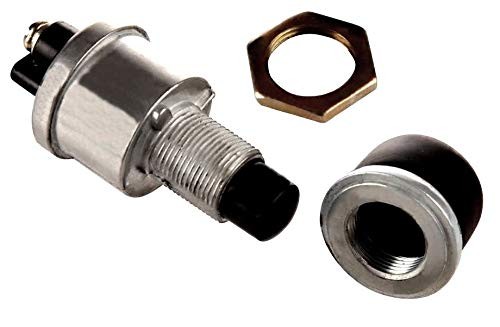 Engine Start Push Button Momentary Start Switch2V / 24V 50 Amp Horn 1 Black