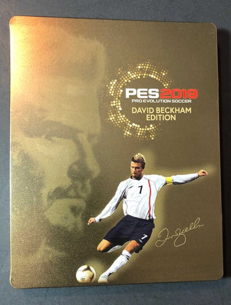 Pro Evolution Soccer 2019 David Beckham Edition STEELBOOK [ G2 / NO Game ] OPEN