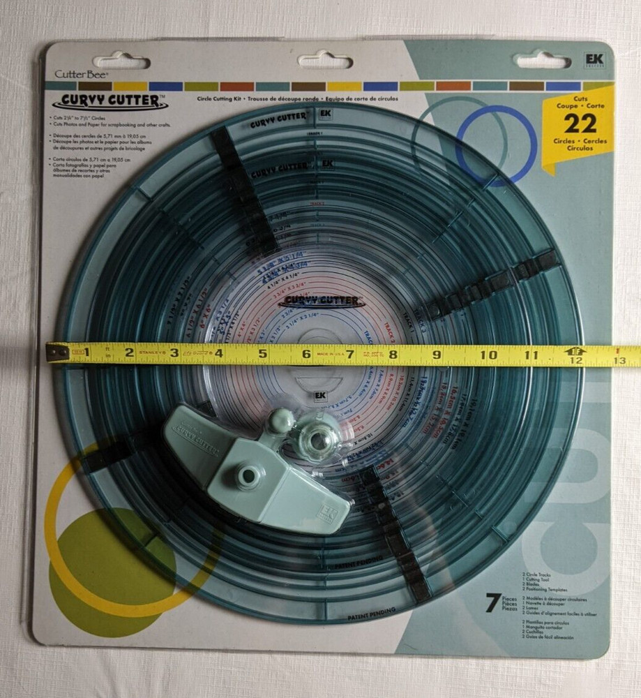 Cutter Bee Curvy Cutter Circle Cutter Set & Oval Template