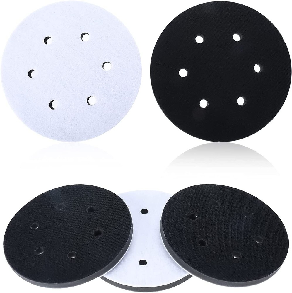 6" Hook Loop Soft Sponge Cushion Interface Buffer Pad Soft Density Sanding Pad