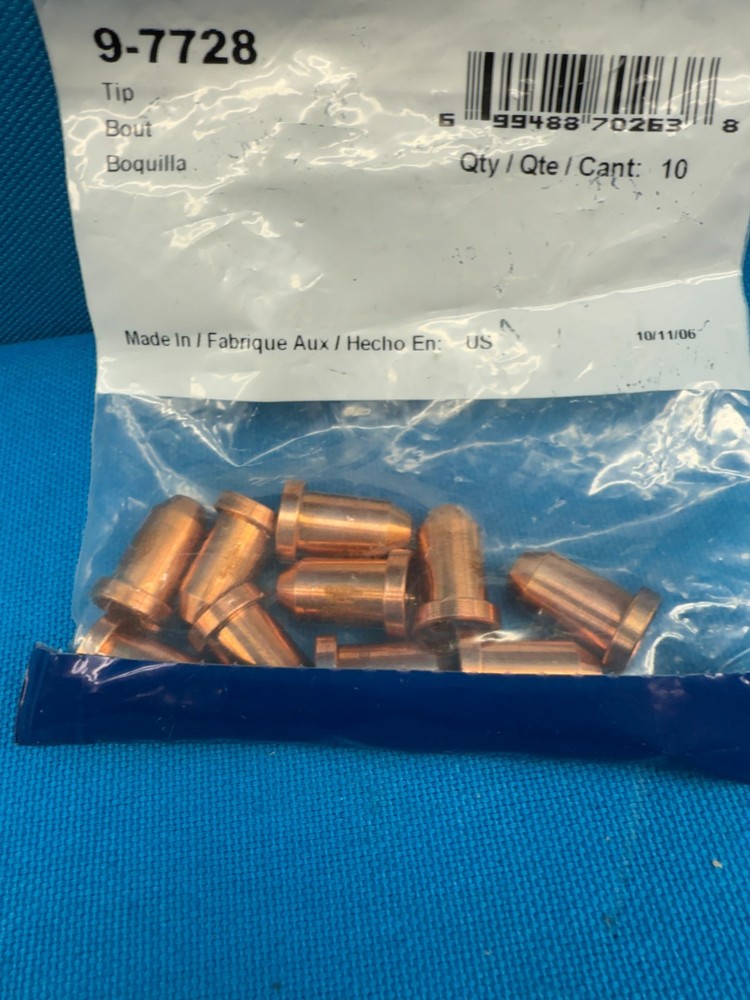 Genuine Thermal Dynamics 9-7728 10-Pack Plasma Cutting Nozzle Tip