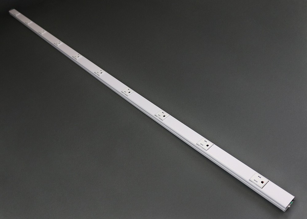 Wiremold WH20GB506TR Tamper Resistant Plugmold Multioutlet System 5' long - 1 ea