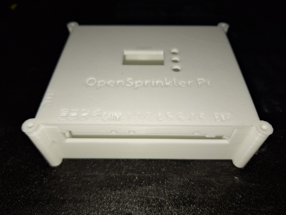 OpenSprinkler Pi Case for ospi20_tight, Custom 3D-Printed