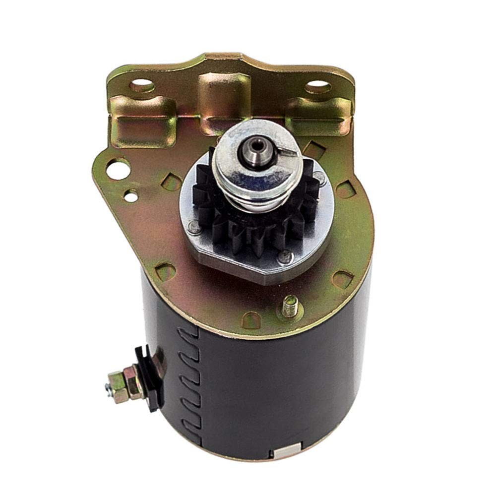 Starter Motor Replacement 16 Teeth Compatible with Briggs and Stratton...