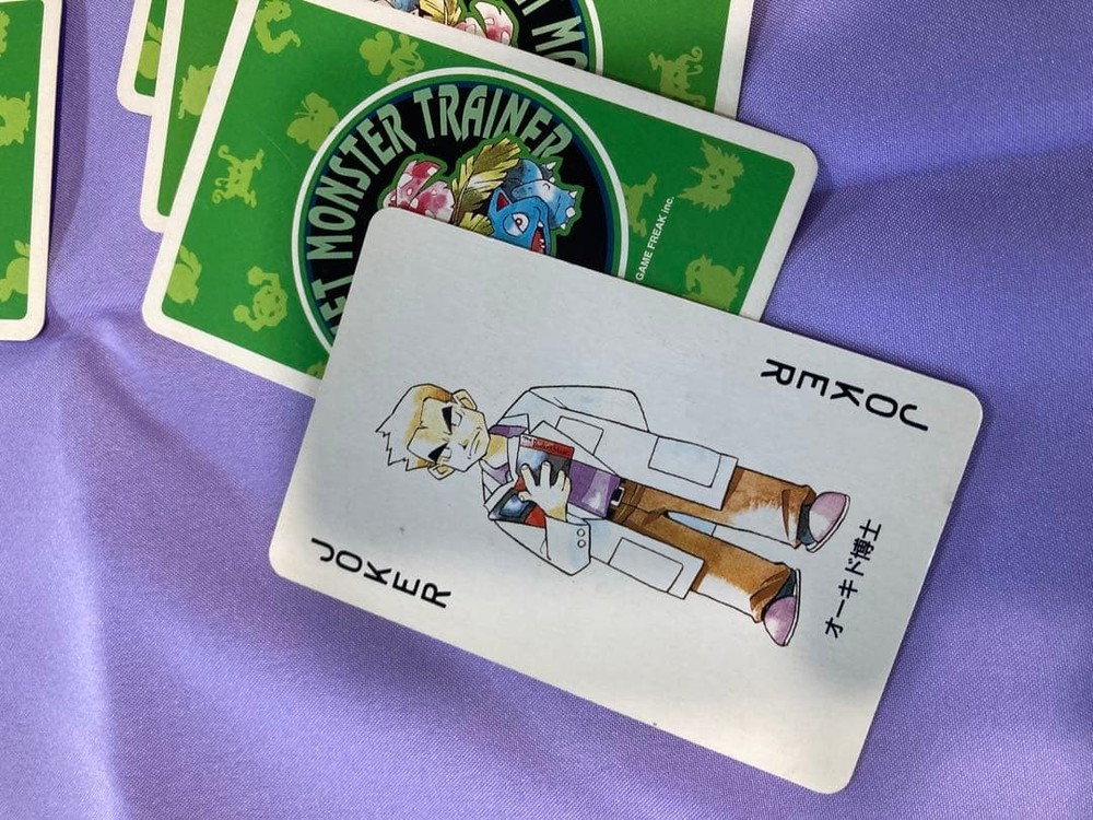 Pokemon Playing Cards Green