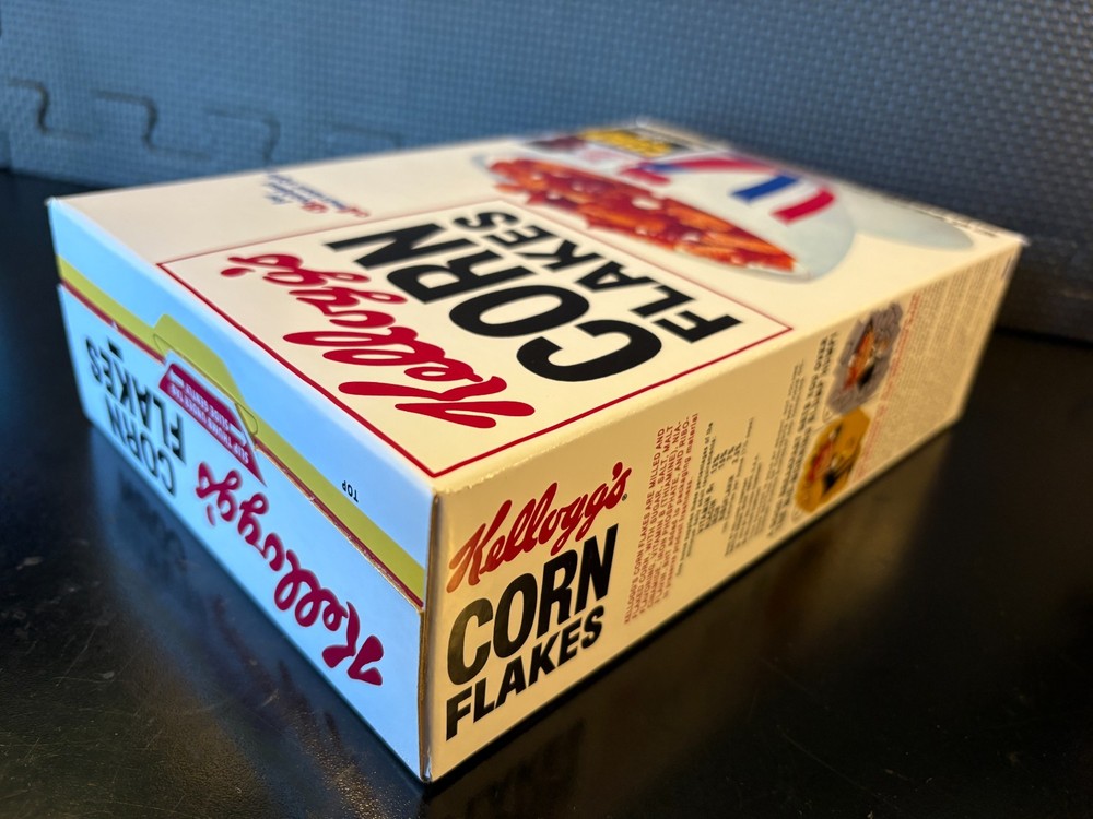 1971 Kellogg's Corn Flakes - Empty custom design display box