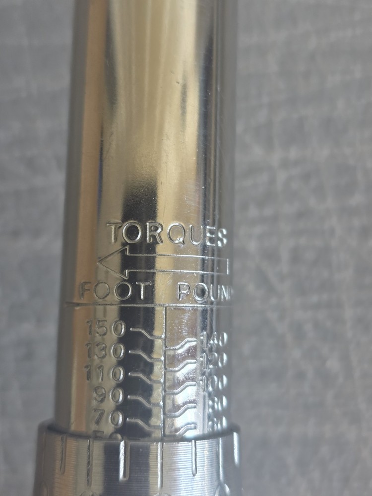 Two 1/2" Drive Torque Wrenches