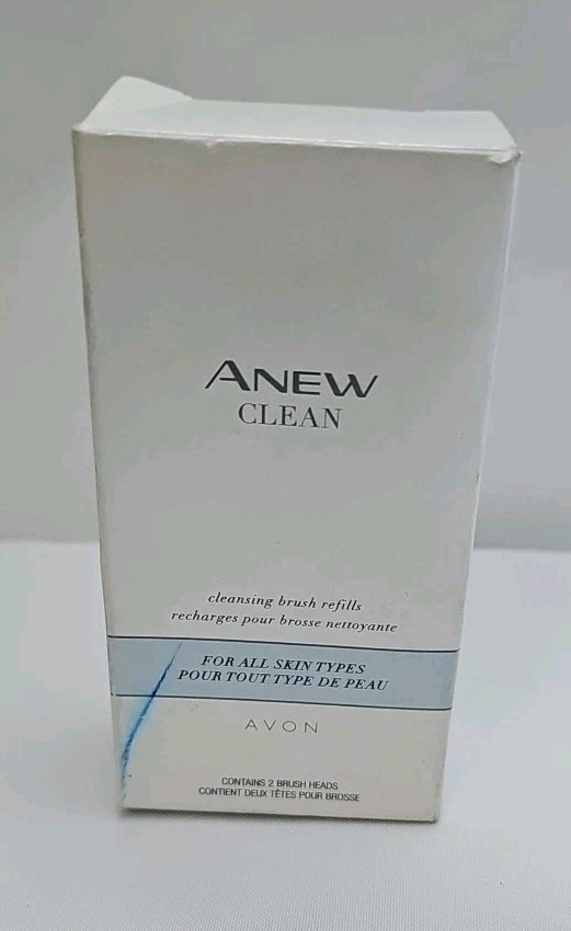 Avon Anew Clean Cleansing Brush Refills, 2 Pack, New