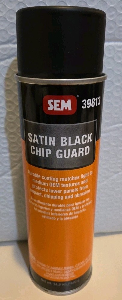 SEM 39813 Satin Black Chip Guard 14.8oz NEW