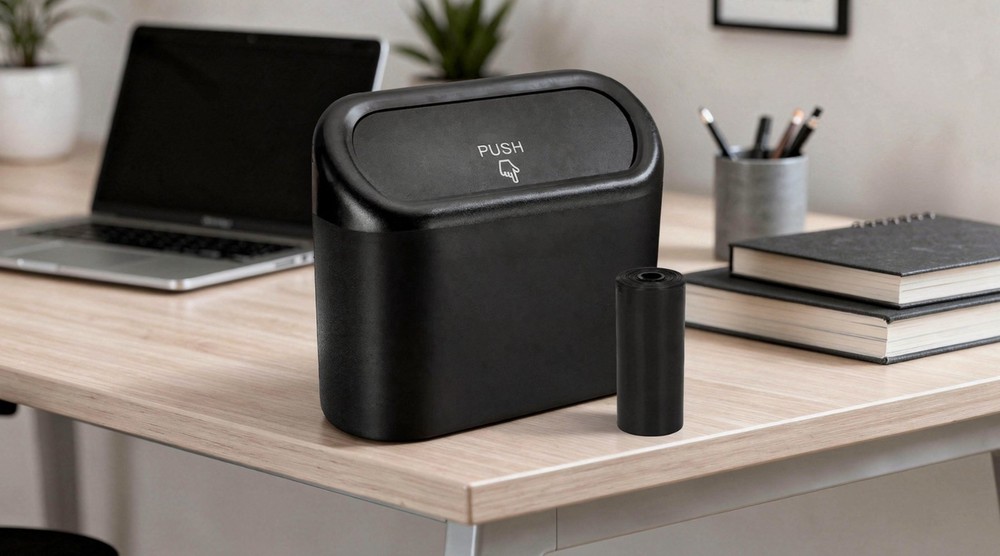 Multi-Purpose  small Black Table/countertop bin/storage (500 units available)